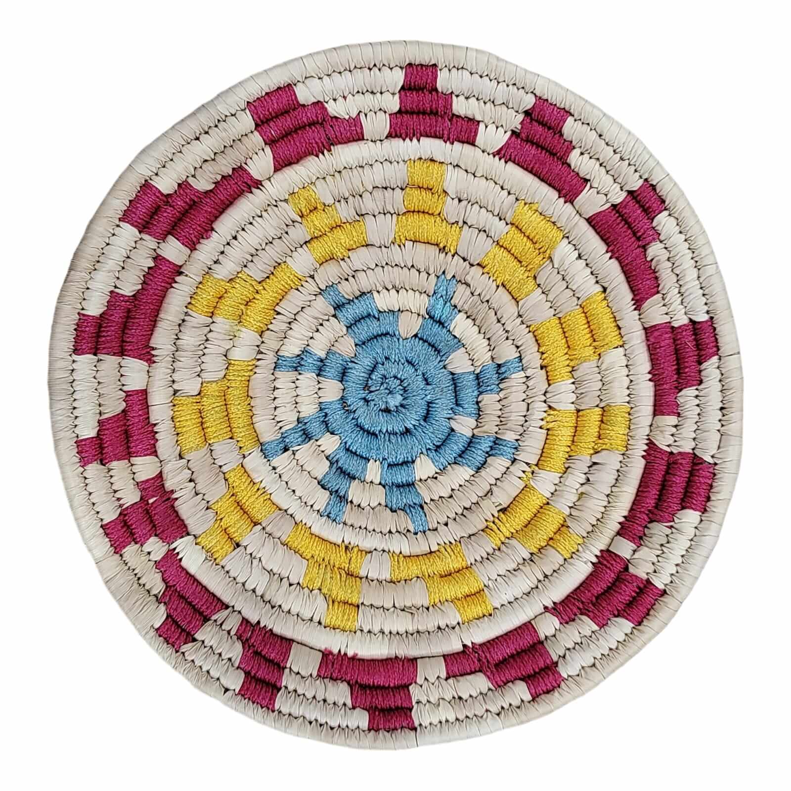 Handwoven Sabai Grass Wall Baskets - Bohemian DécorWall Hanging