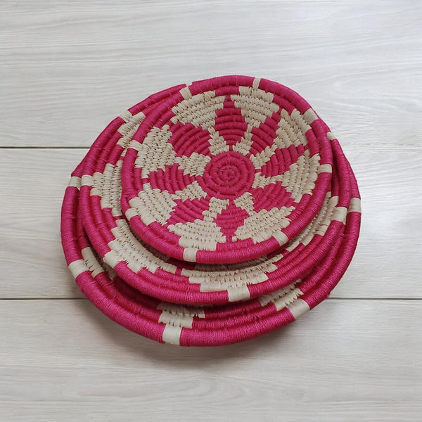 Handwoven Wall Art Baskets