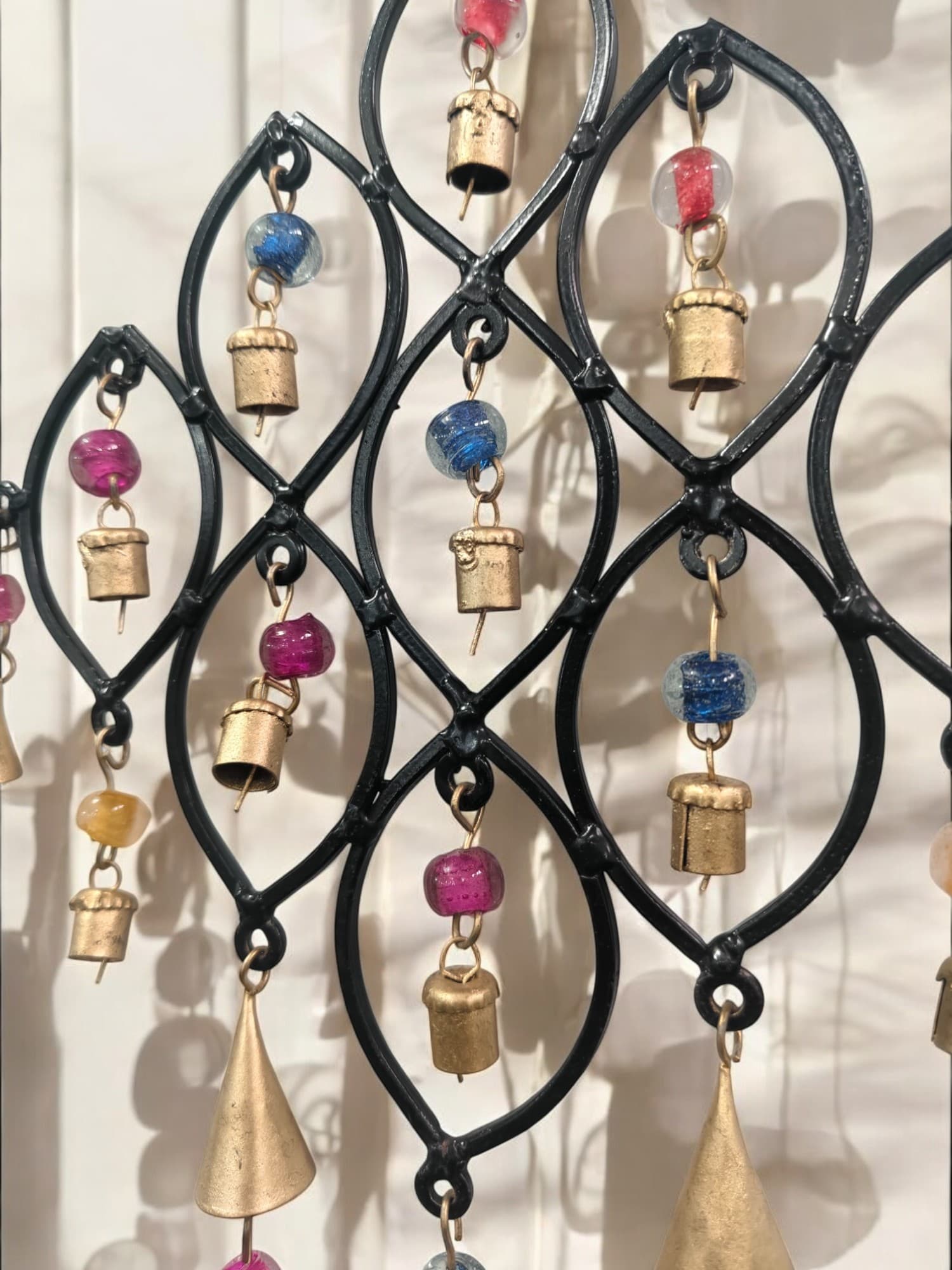 Recycled Iron Wind chime Garden Outdoor Patio Decoration Mobiles Suncatcher
