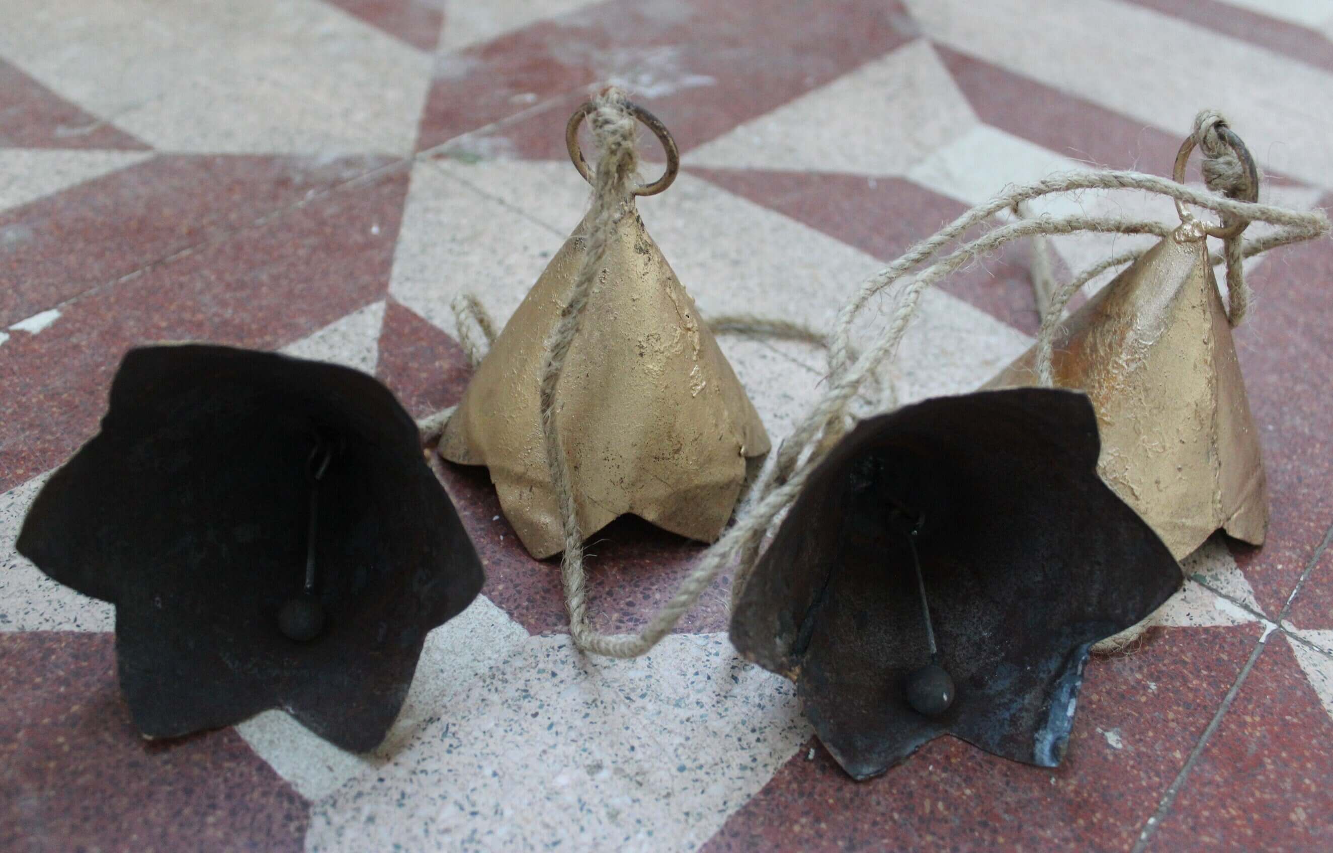 Vintage Flower Bells Wind Chimes for Bohemian Decor Wind Chimes