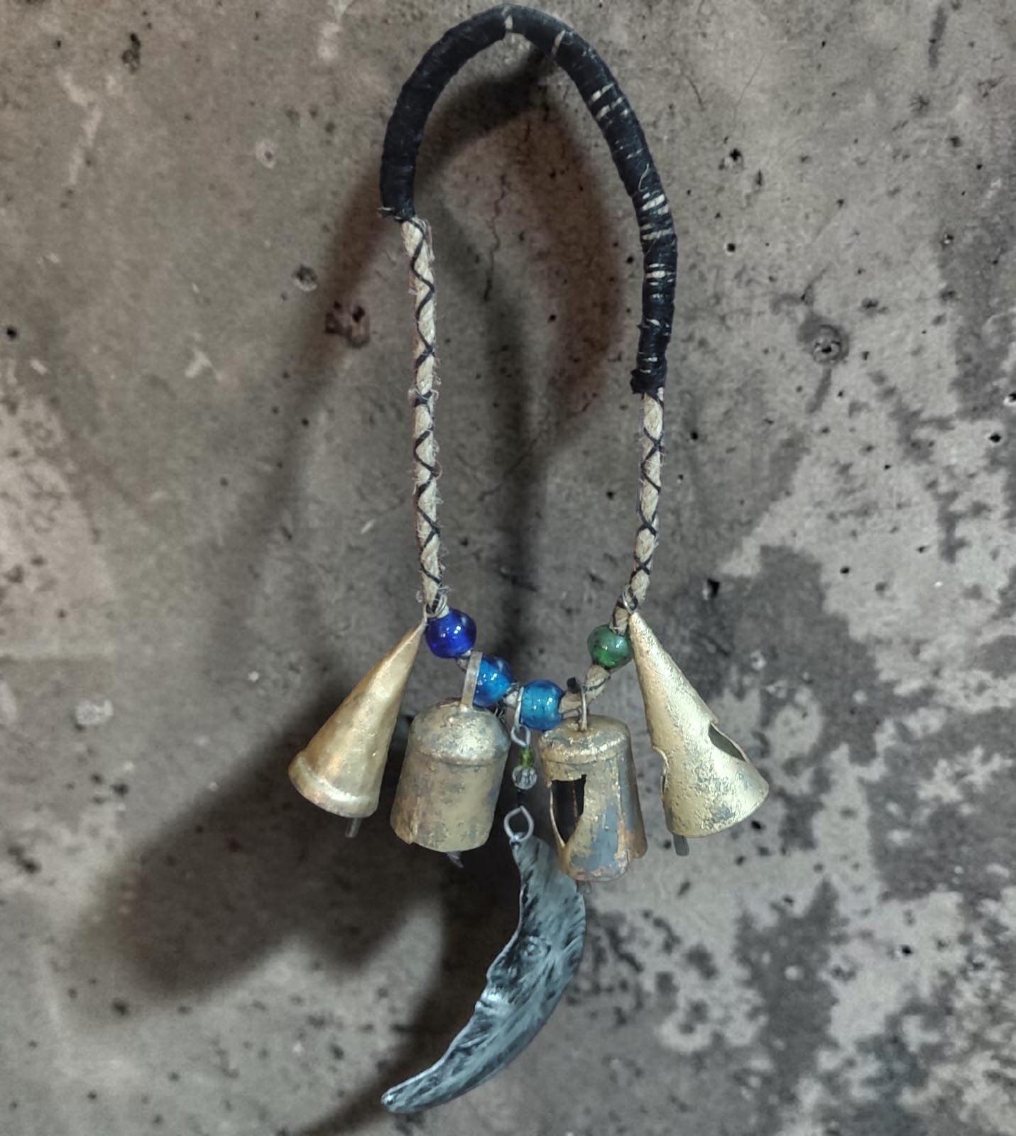 Witch Bells Door Knob Hanger, Protection Bells Hanging, Witchcraft supplies Assorted Styles