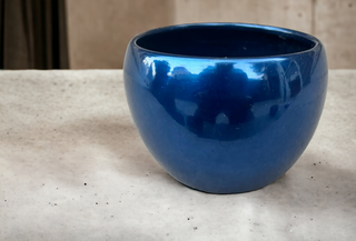 Iron Small Pot Planter Multi purpose Blue Color