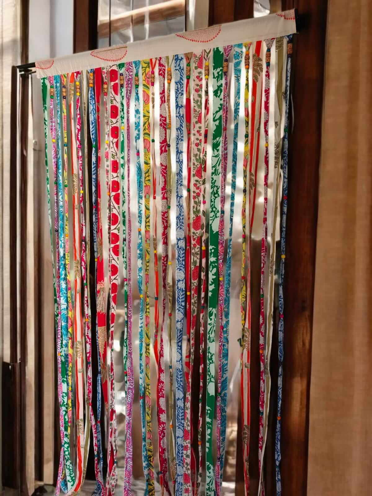 Bohemian Hippy Beaded Doorway Garland