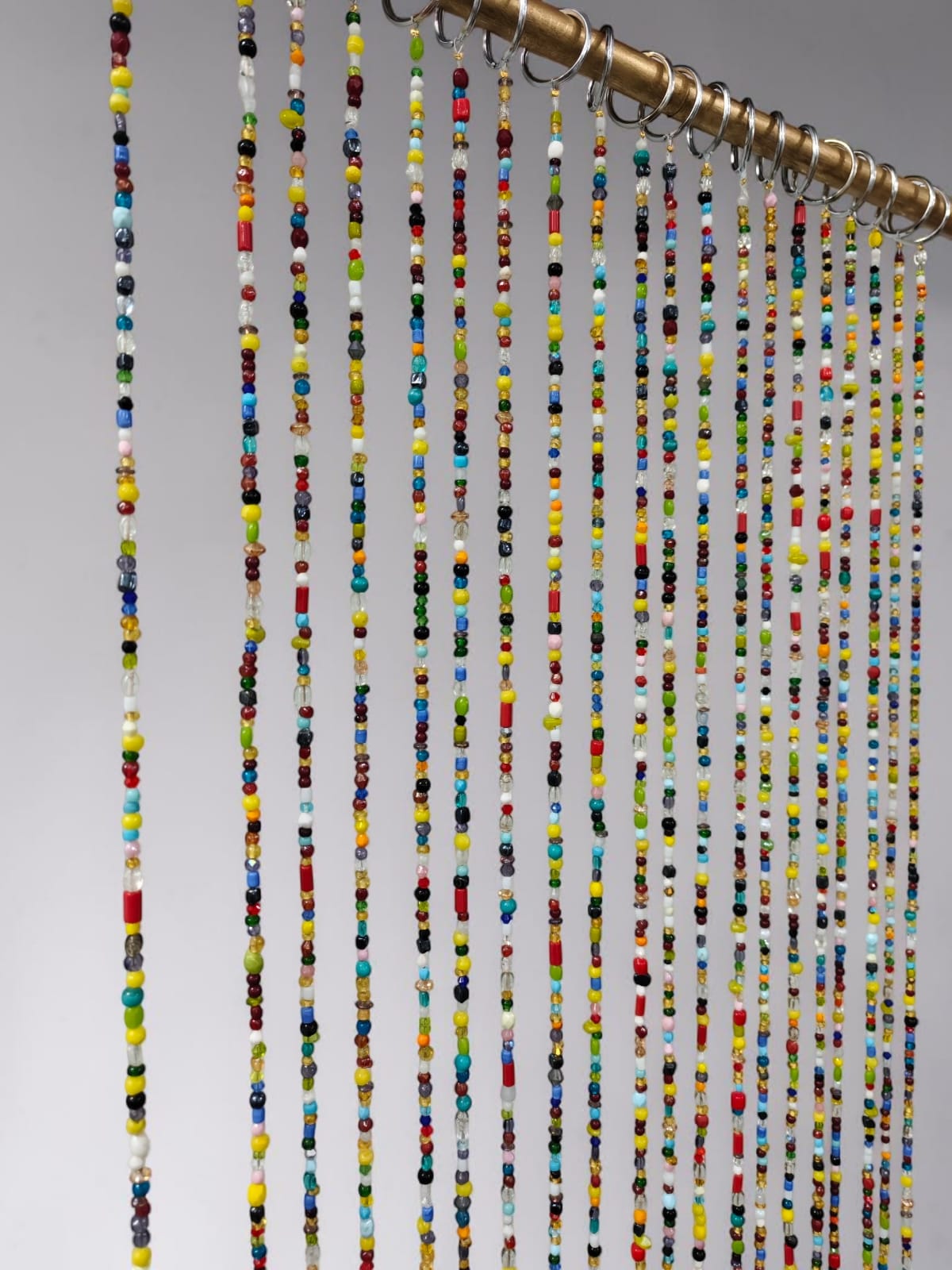 colorful beaded curtain 