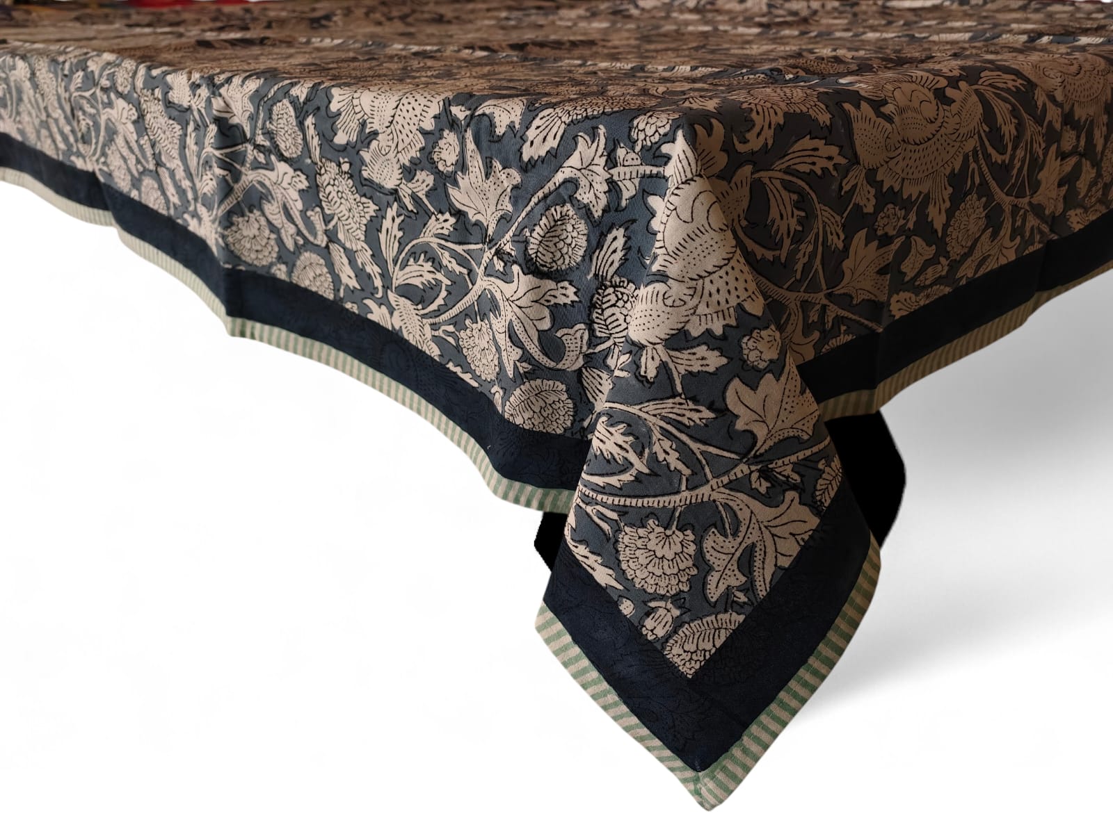 tablecloth linen floral hippy hippie boho