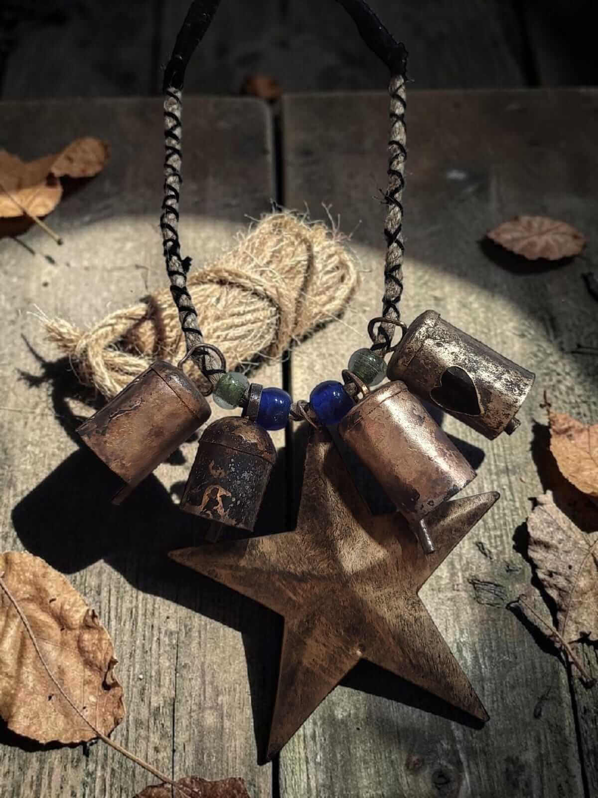 Rustic Christmas Bells Farmhouse Holiday Decor