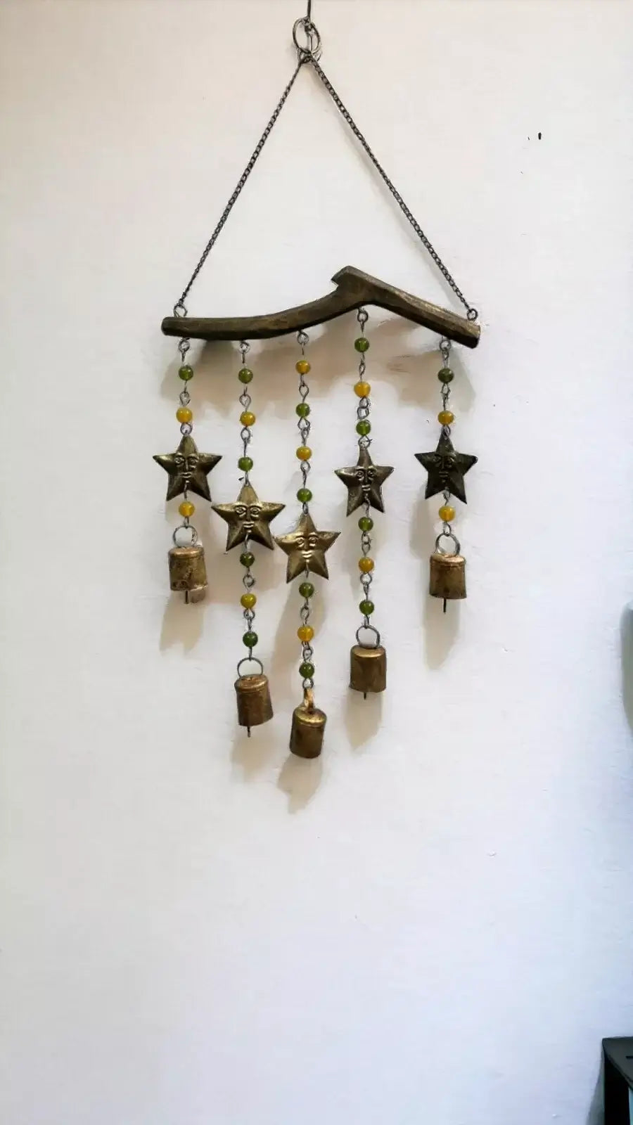 Star Wind Chime Set - Handmade Boho Mobile Decor Uncategorized