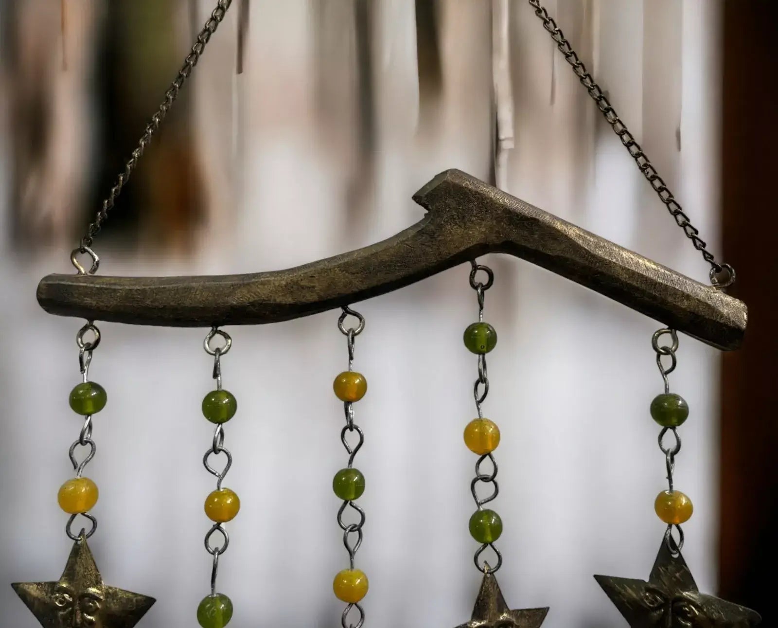 Star Wind Chime Set - Handmade Boho Mobile Decor Uncategorized