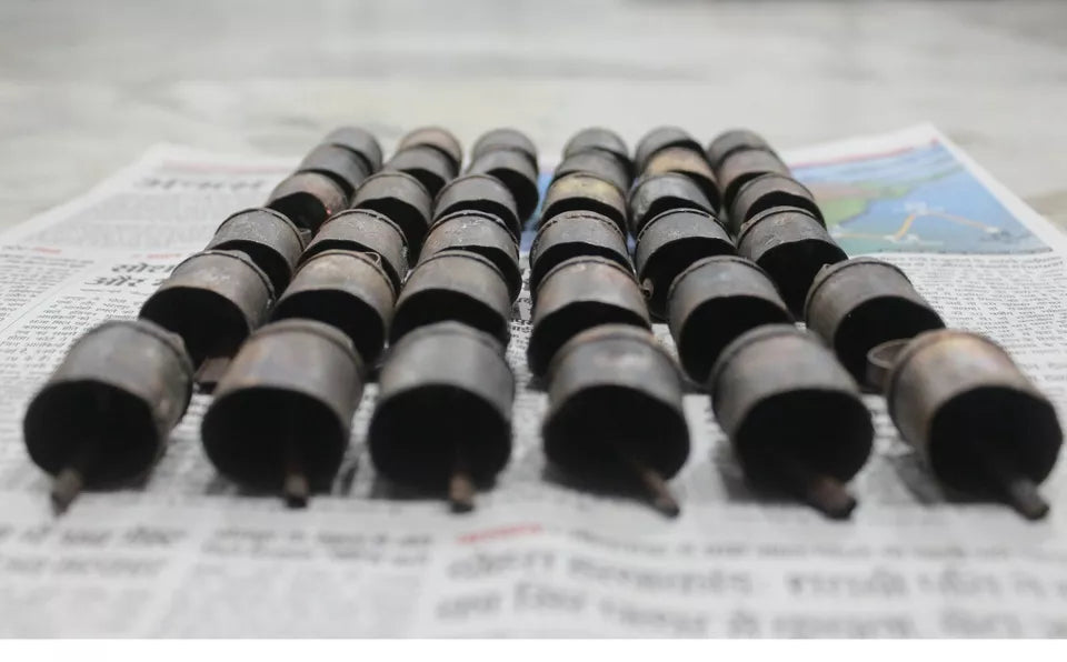 Rustic 2" Iron Tin Bells - Wholesale Craft Supply