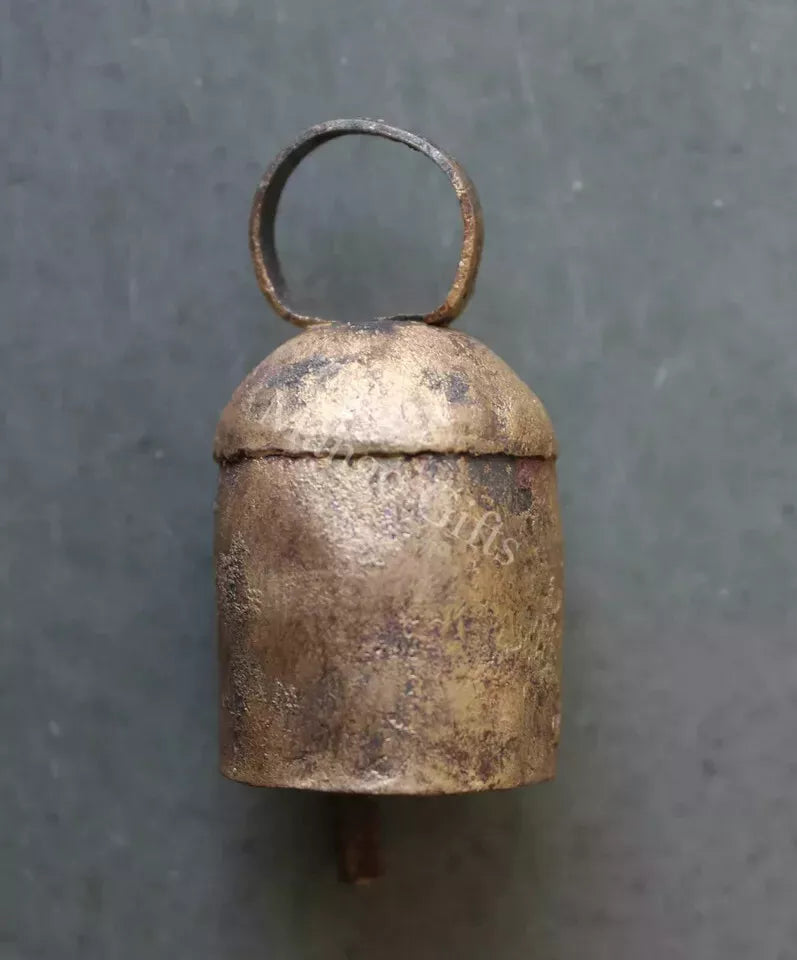 Vintage Rustic Iron Bells - Shabby Chic Home Décor Decorative Bells