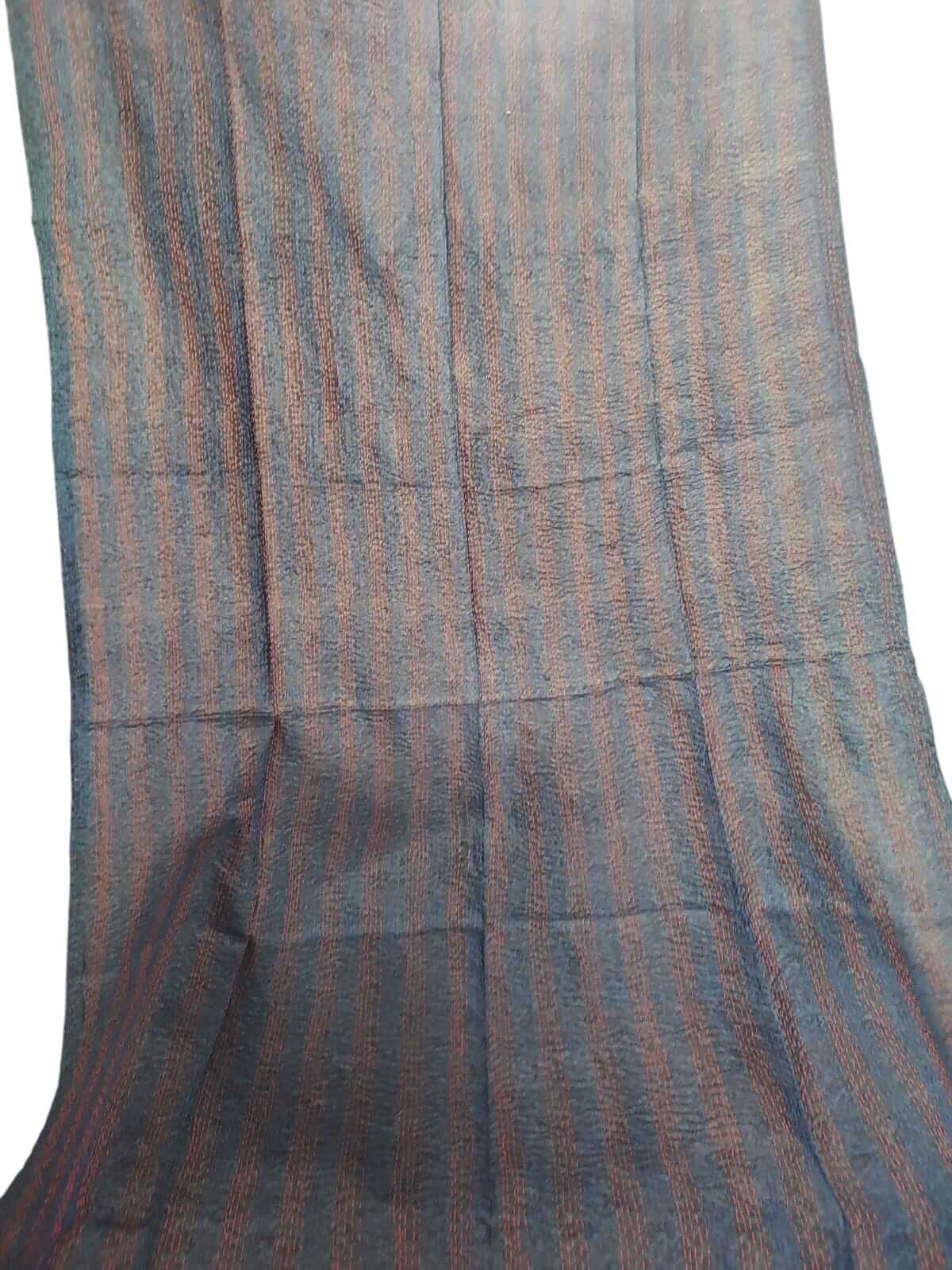 Vintage Kantha Silk Scarves Scarf Reversible 100%Silk Sari Saree Wraps Indian Dupatta Wholesale Supply