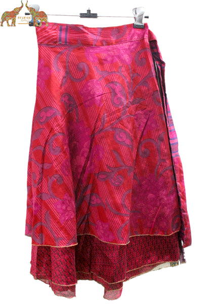 Recycled Silk Sari Wrap Skirts Free Size Wholesale Lot Indian Women Wear Wholesale Supply Amazon.com