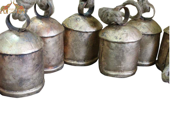 Cow Bells , Harmony Bells , Recycled Iron Rustic Bells Decor