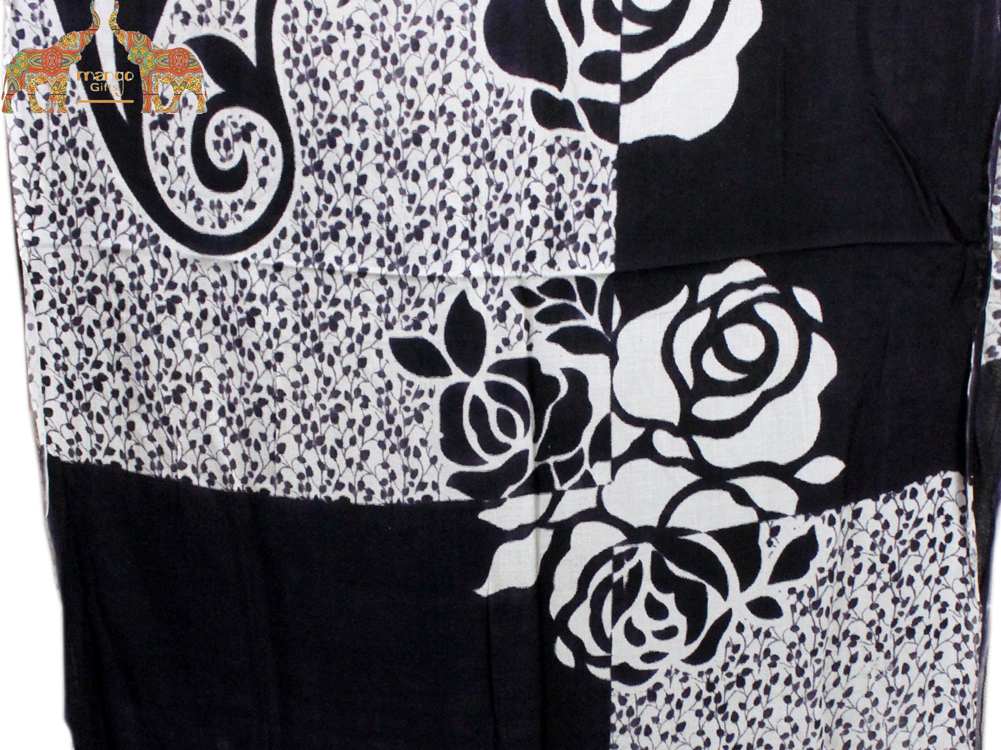 Colorful Women’s Tie-Dye Viscose Scarves - Lightweight