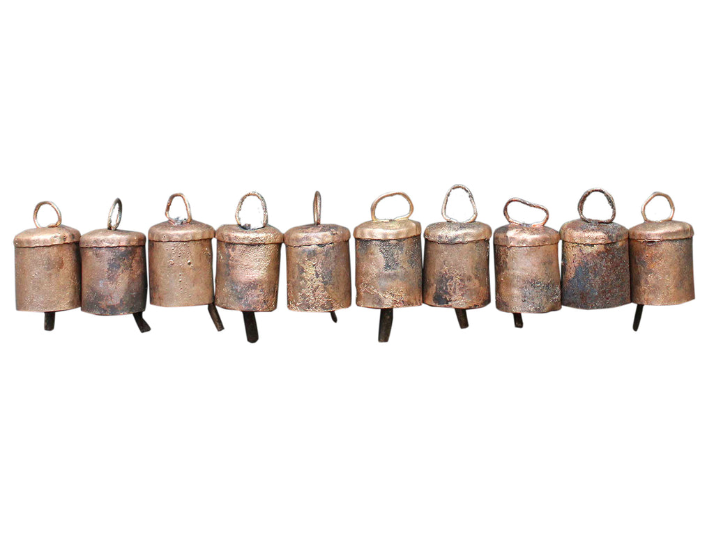 Handmade Decorative Tin Metal Craft Bells Home Décor Vintage