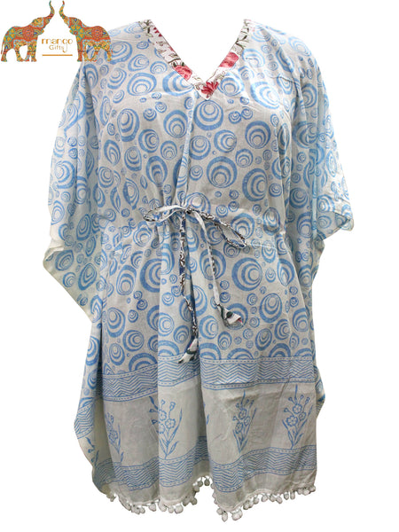 100%Cotton Women Kimono Dress 