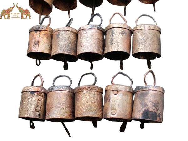 Mug bells Iron tin metal bells 2" H Dozen 