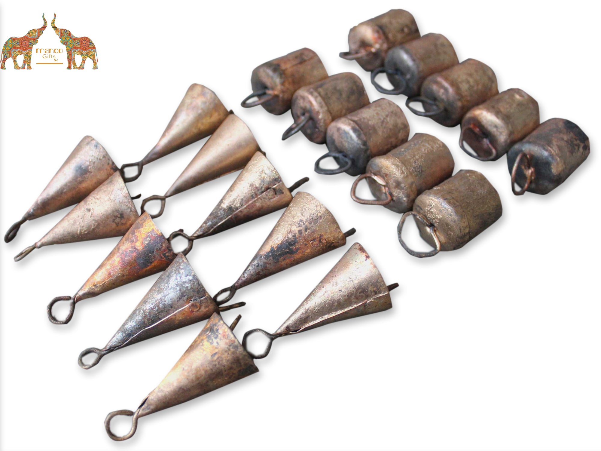 Bells Handmade,Recycled Iron,Rustic Vintage,Shabby Chic Vintage bells,Vintage,Vintage Bells,Vintage Look