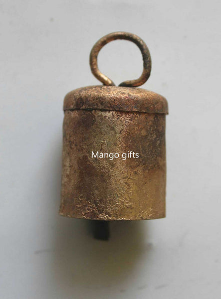 Handmade Indian Bells Iron Tin Mug Bells 2" Height Lot Loose Bells Supply