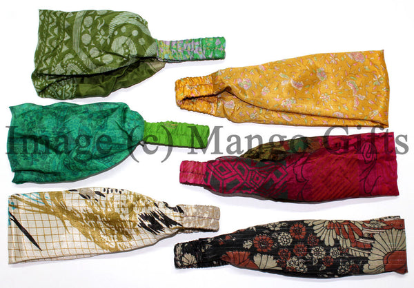 Fashion Women Yoga Elastic Bow Hairband Silk Hair Band Headband Wholesale Lot - Mangogiftsstore