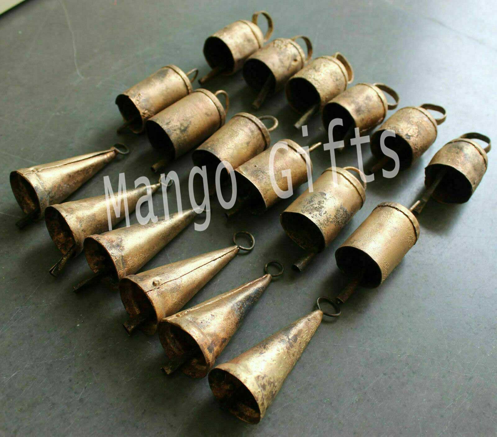 Recycled Iron Tin Bells 2.75" InchesBells