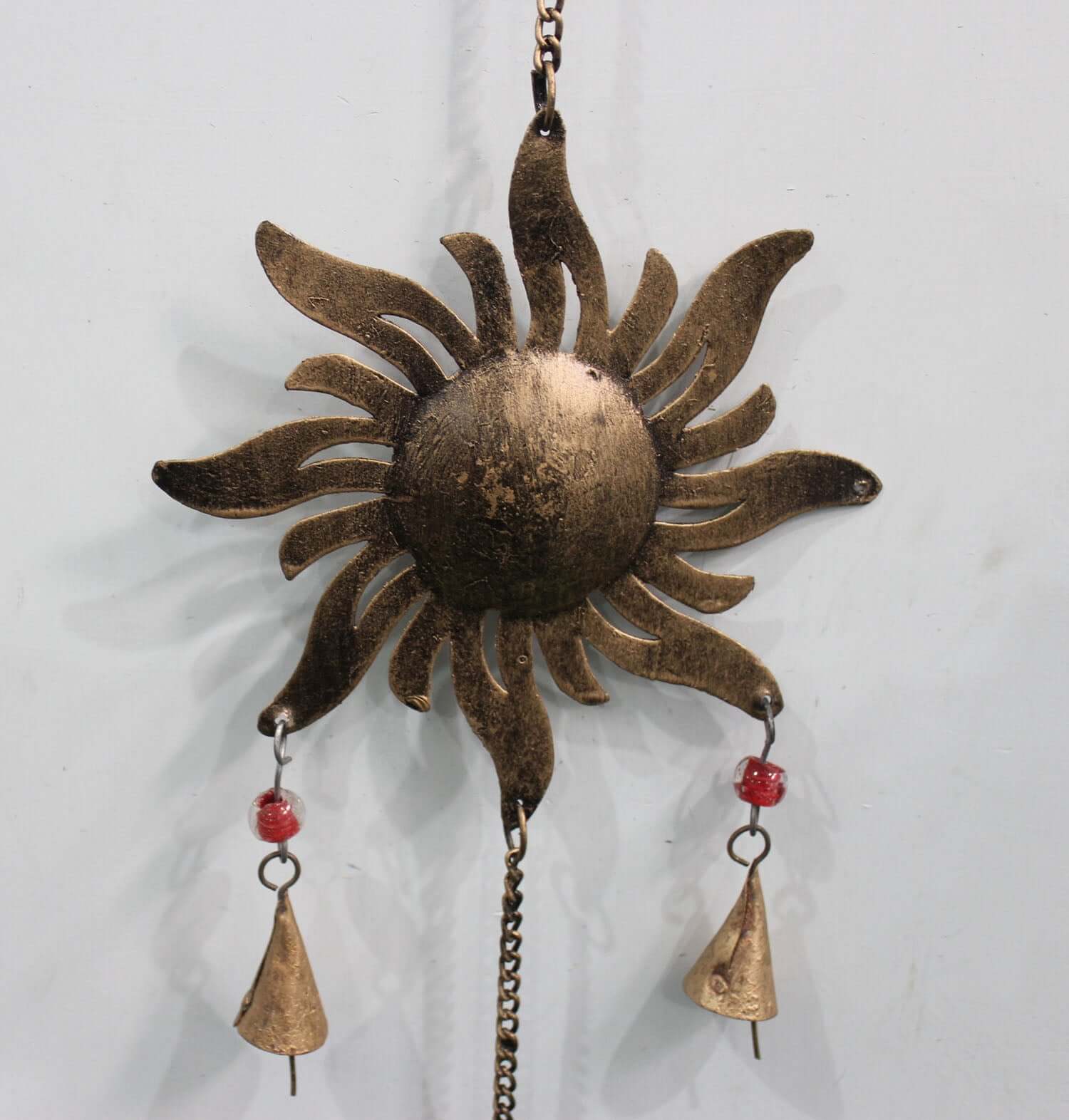 Sun Moon Star Celestial Wall Chime - Bohemian Decor