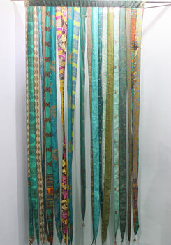 Silk Sari Doorway Curtains 