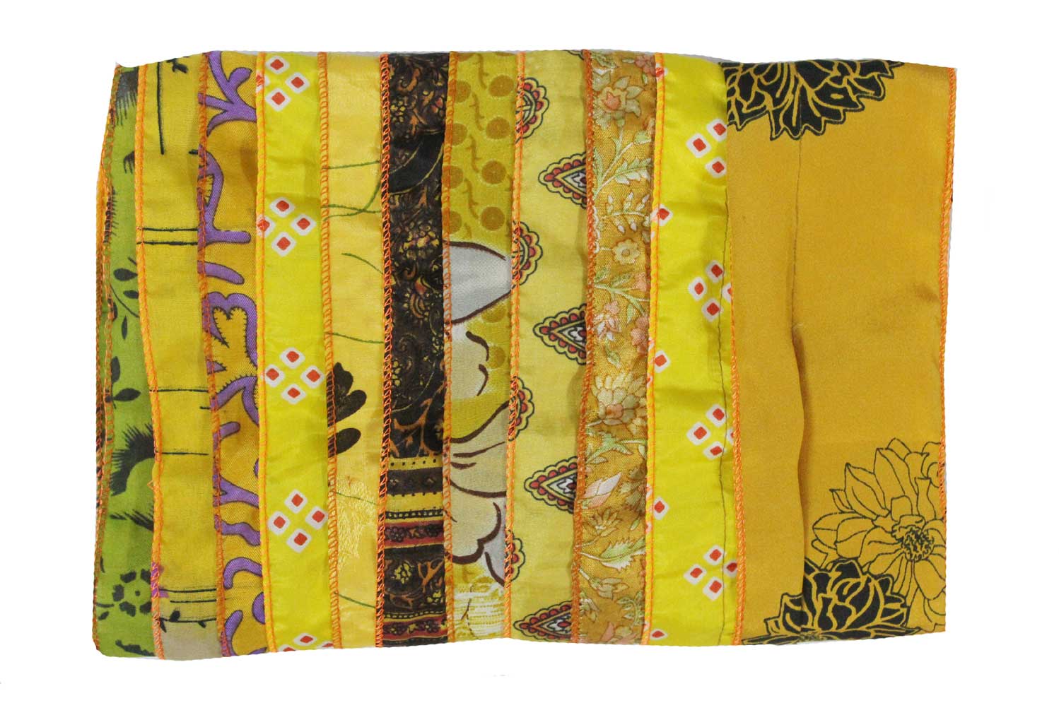 Handmade Vintage Silk Sari Scarves & Stoles from India Recycled Sari