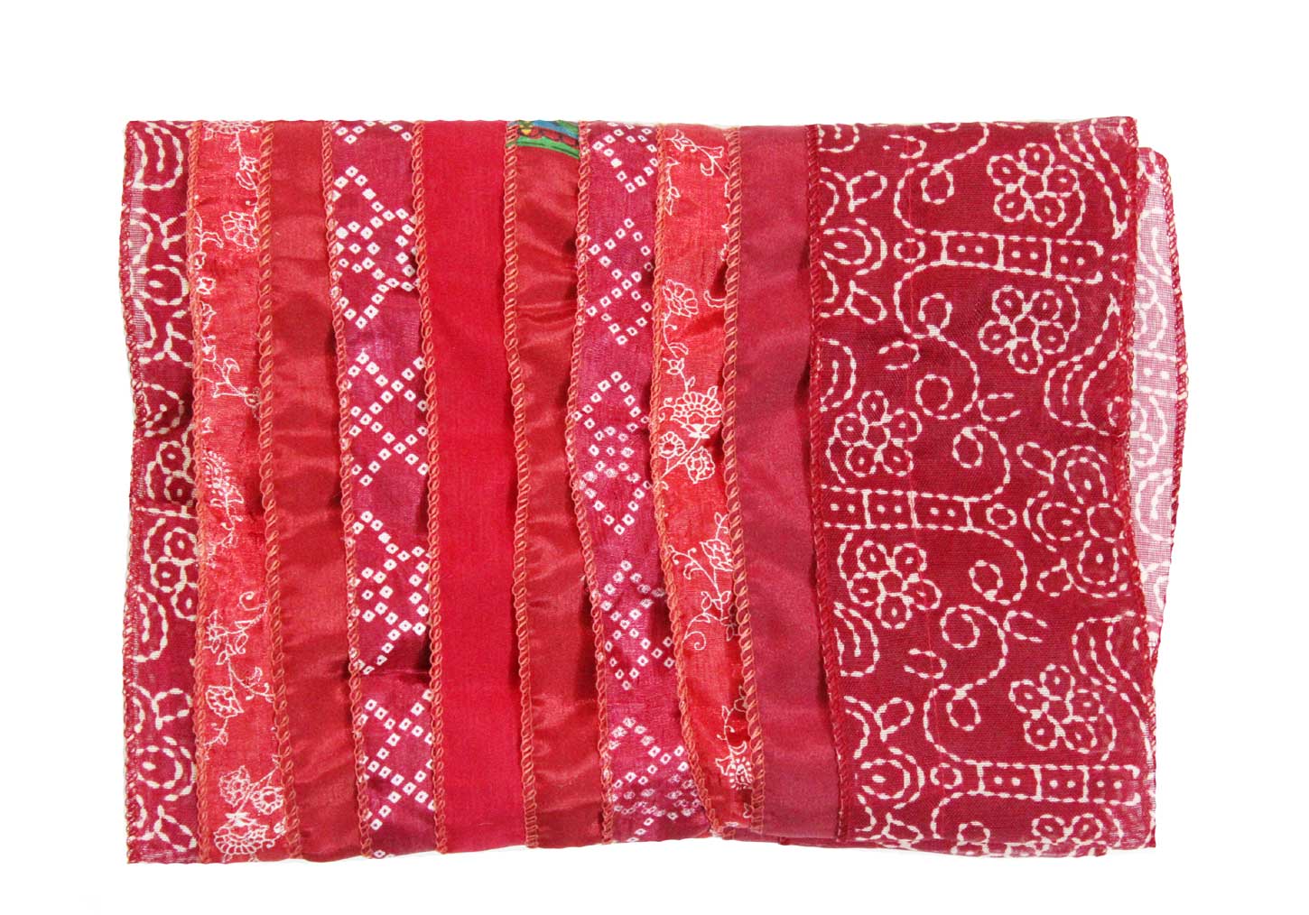 Handmade Vintage Silk Sari Scarves & Stoles from India Recycled Sari