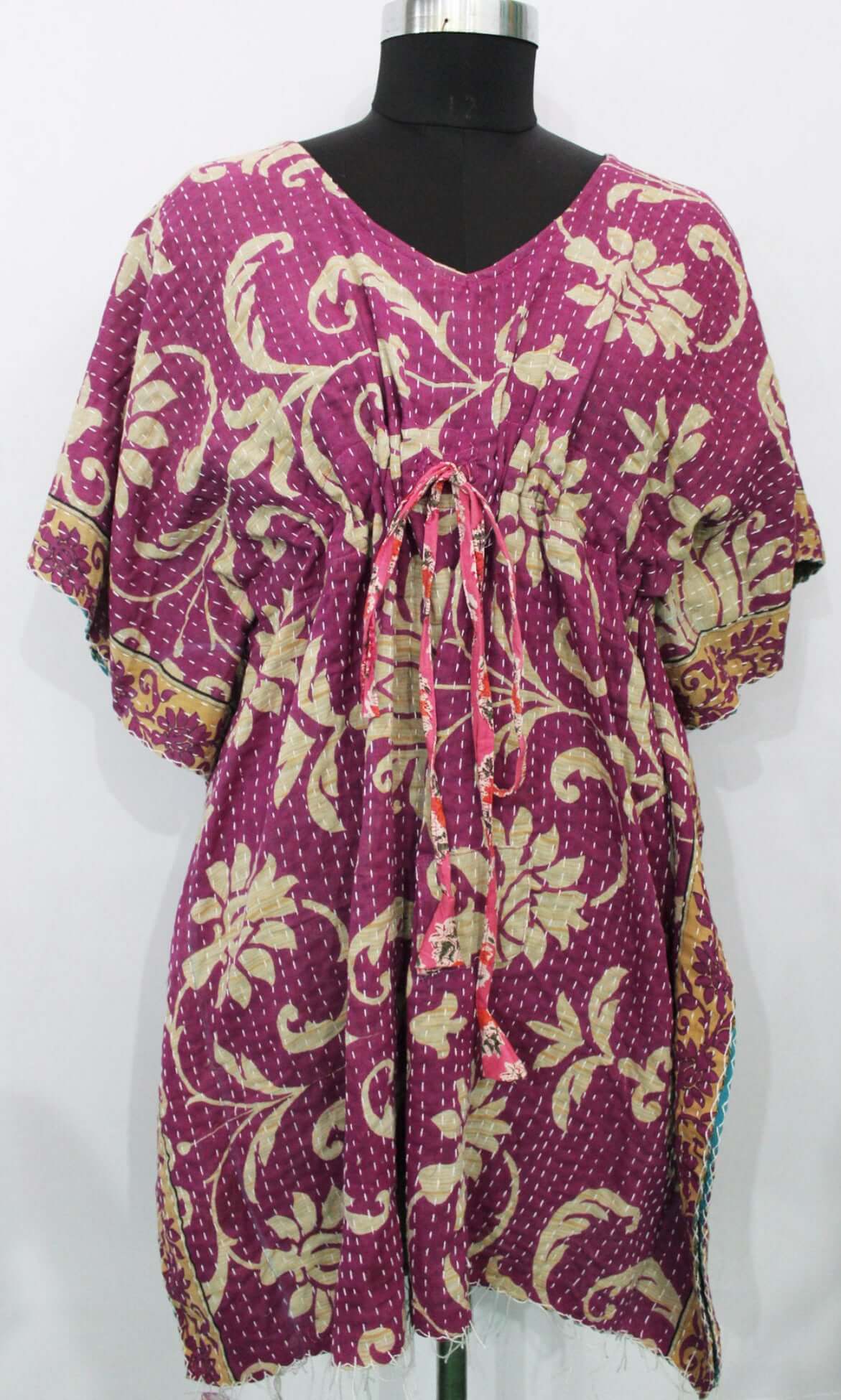 Vintage Kantha Tunic Top – Boho Chic Women’s Wear