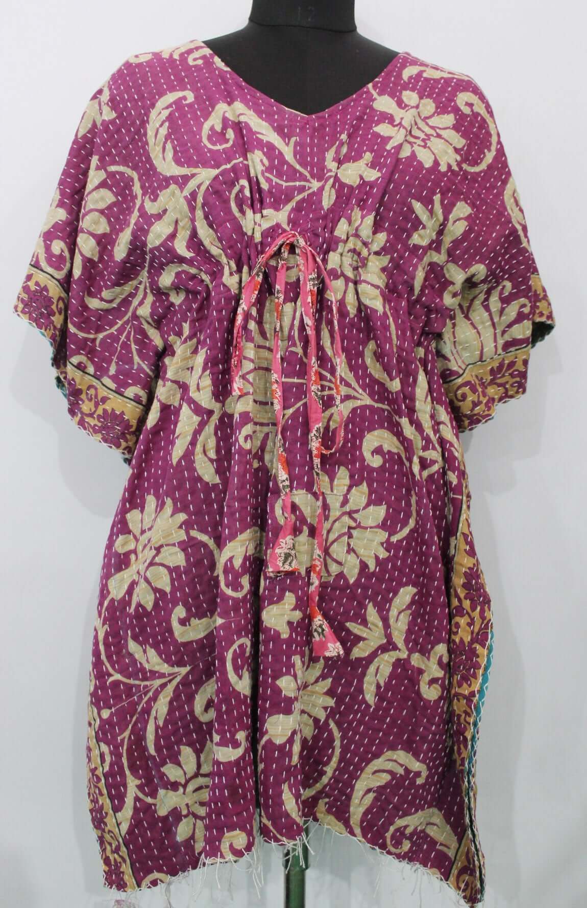 Vintage Kantha Tunic Top – Boho Chic Women’s Wear