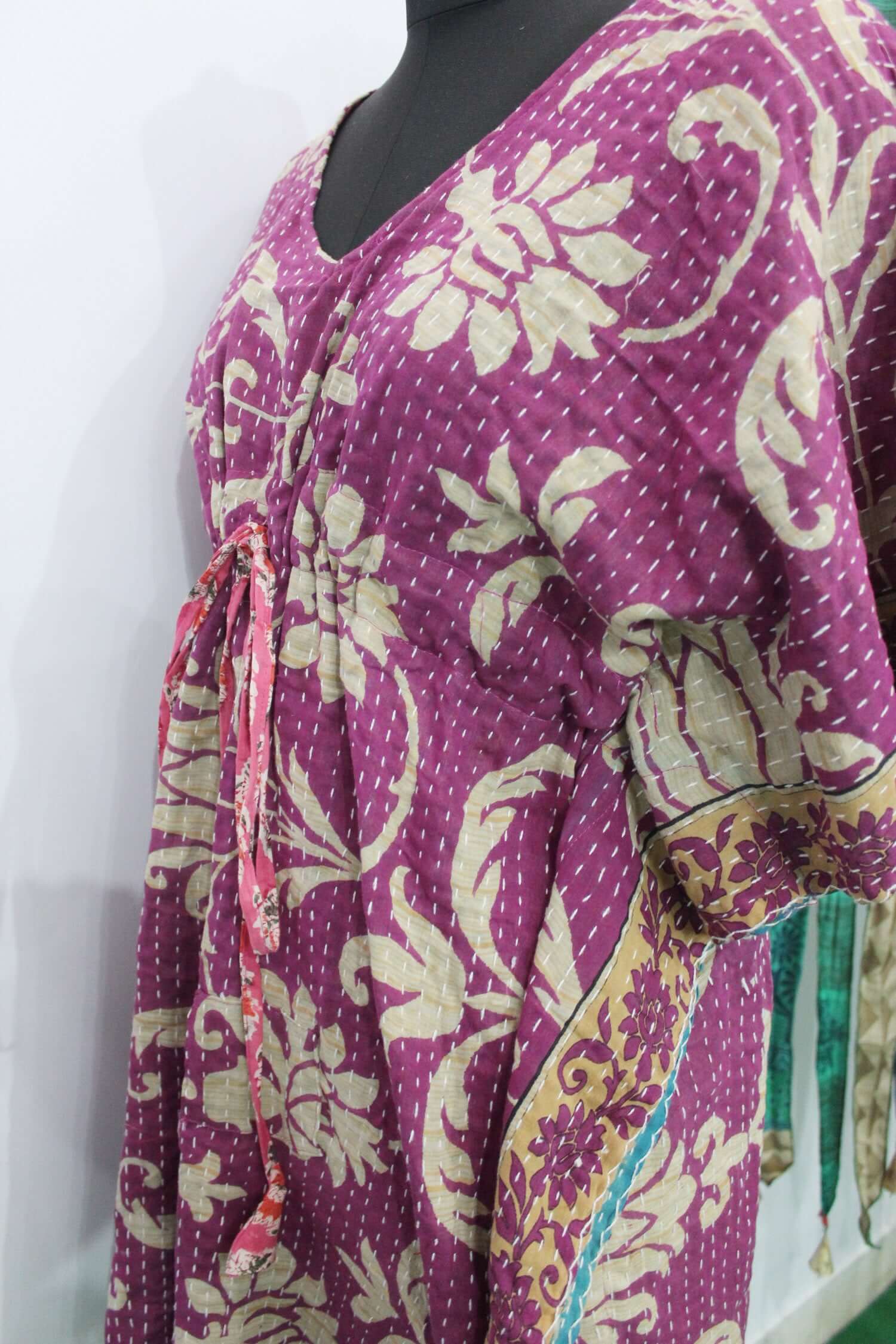 Vintage Kantha Tunic Top – Boho Chic Women’s Wear