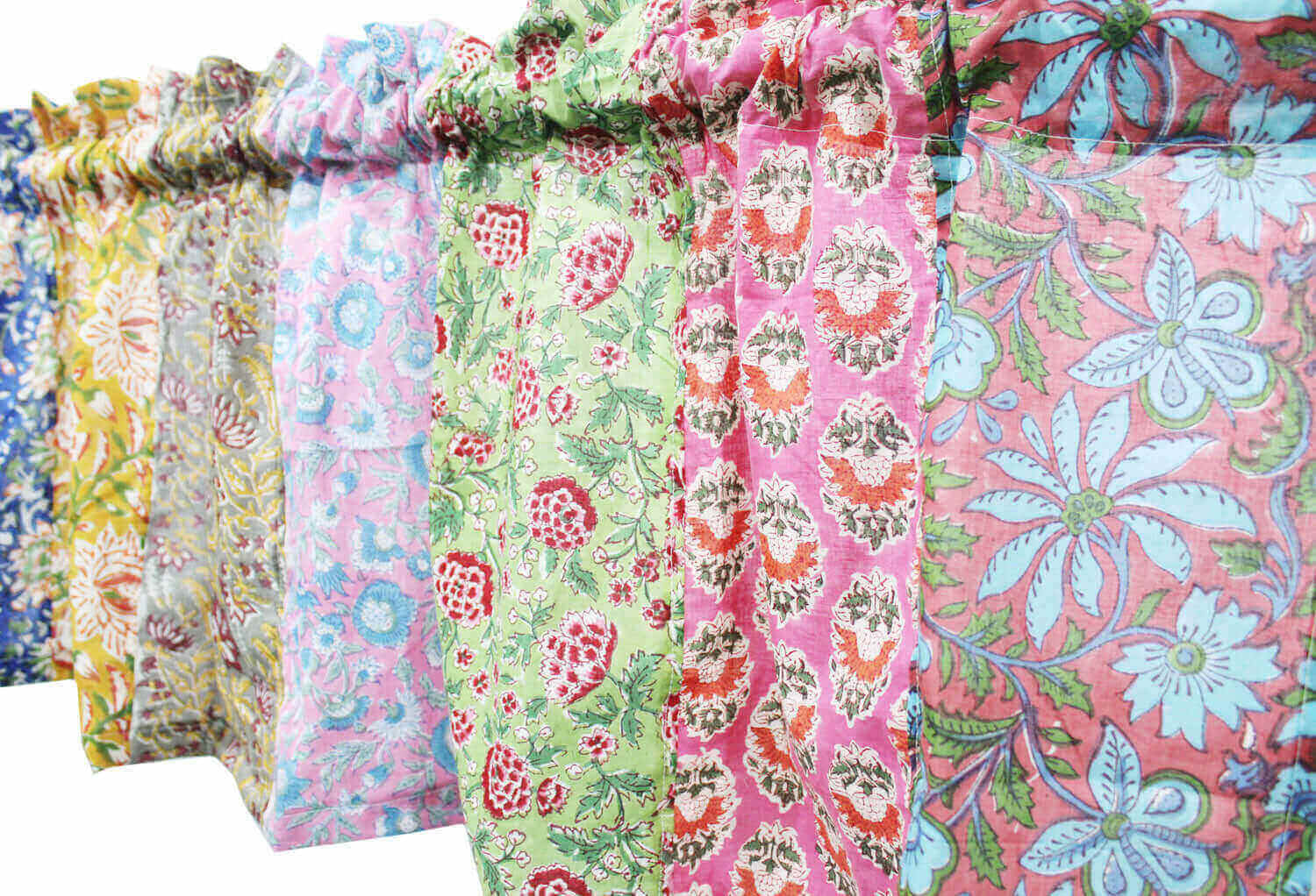 Mango Gifts Patchwork Boho Window Curtain Valance