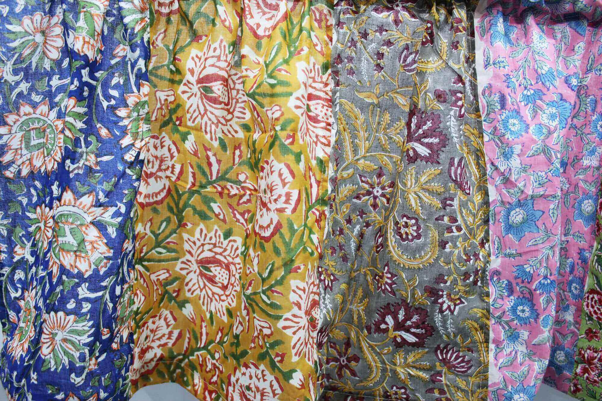 Mango Gifts Patchwork Boho Window Curtain Valance