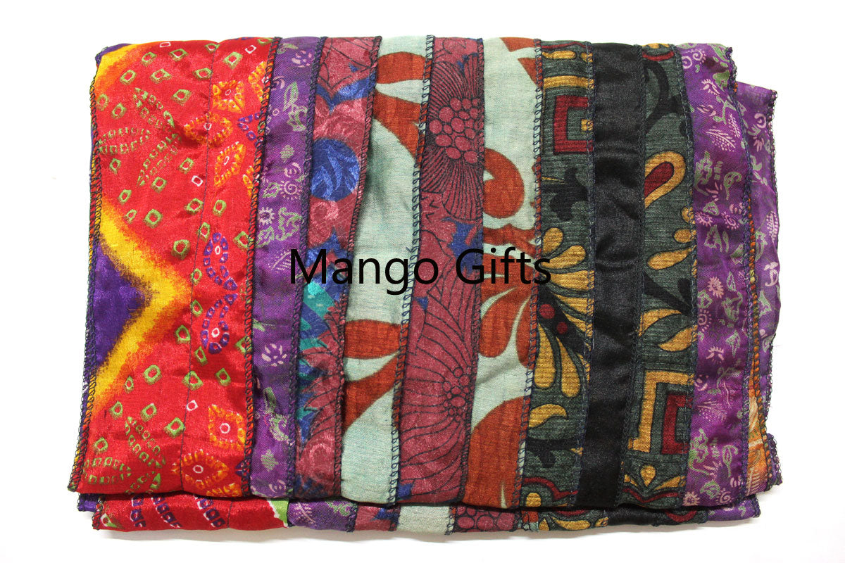 Vintage Silk Indian Sari Scarves Wholesale Magic!