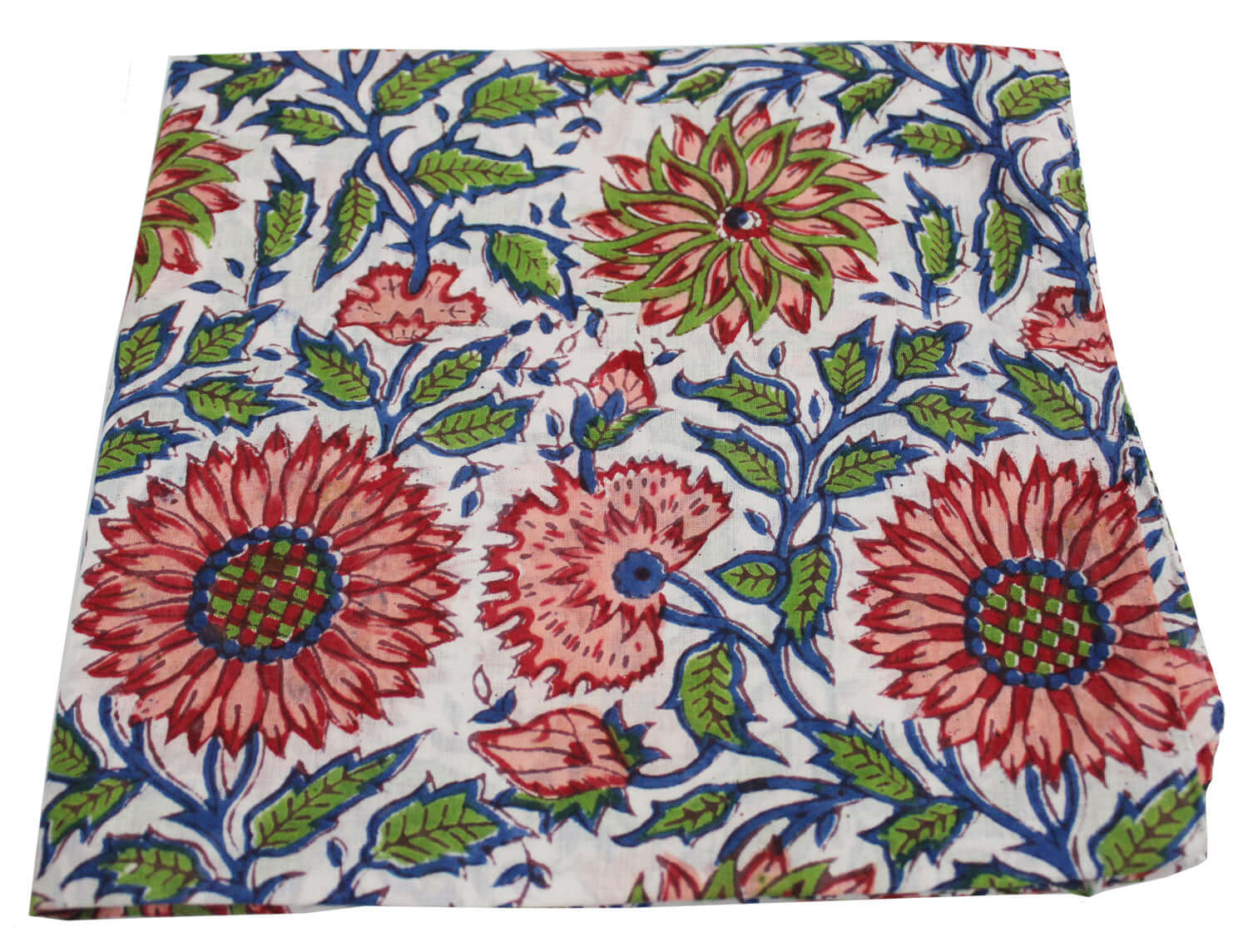 100% Cotton Hand Block Printed Hippy Scarves