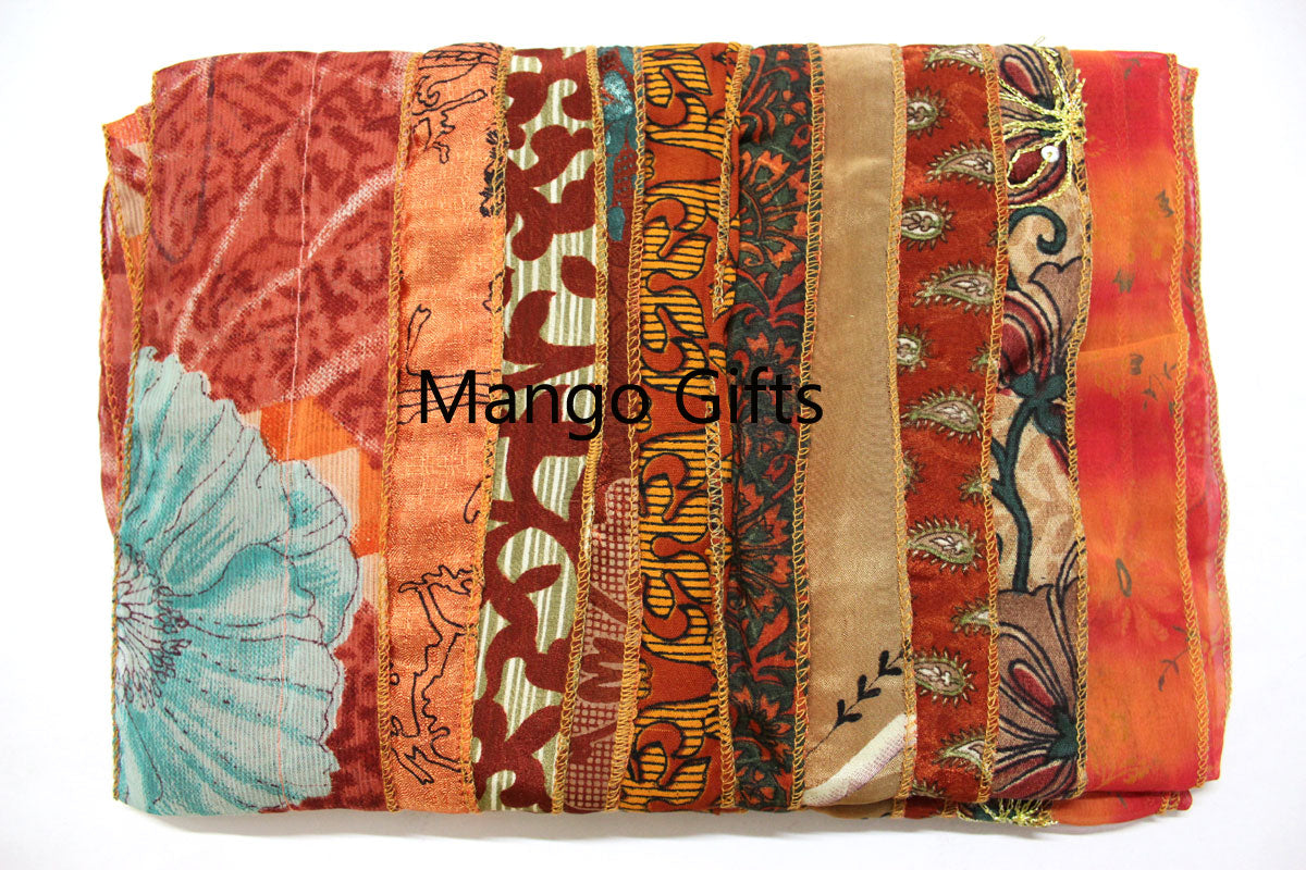 Vintage Silk Indian Sari Scarves Wholesale Magic!