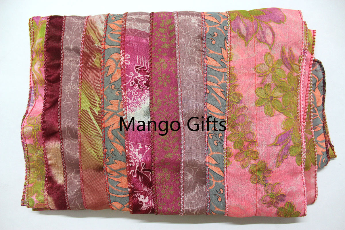 Vintage Silk Indian Sari Scarves Wholesale Magic!