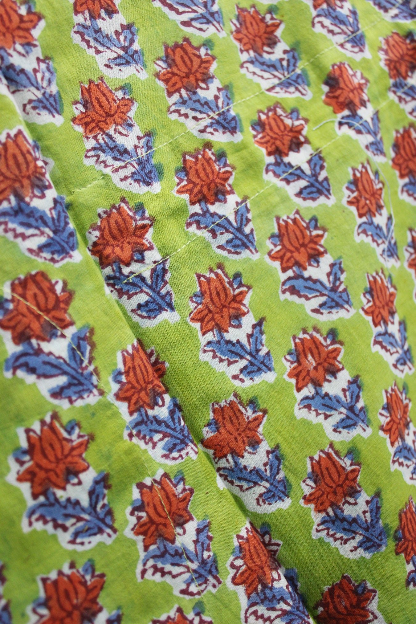 100% Cotton Women Night Dress Kimono Tunic - Kaftan