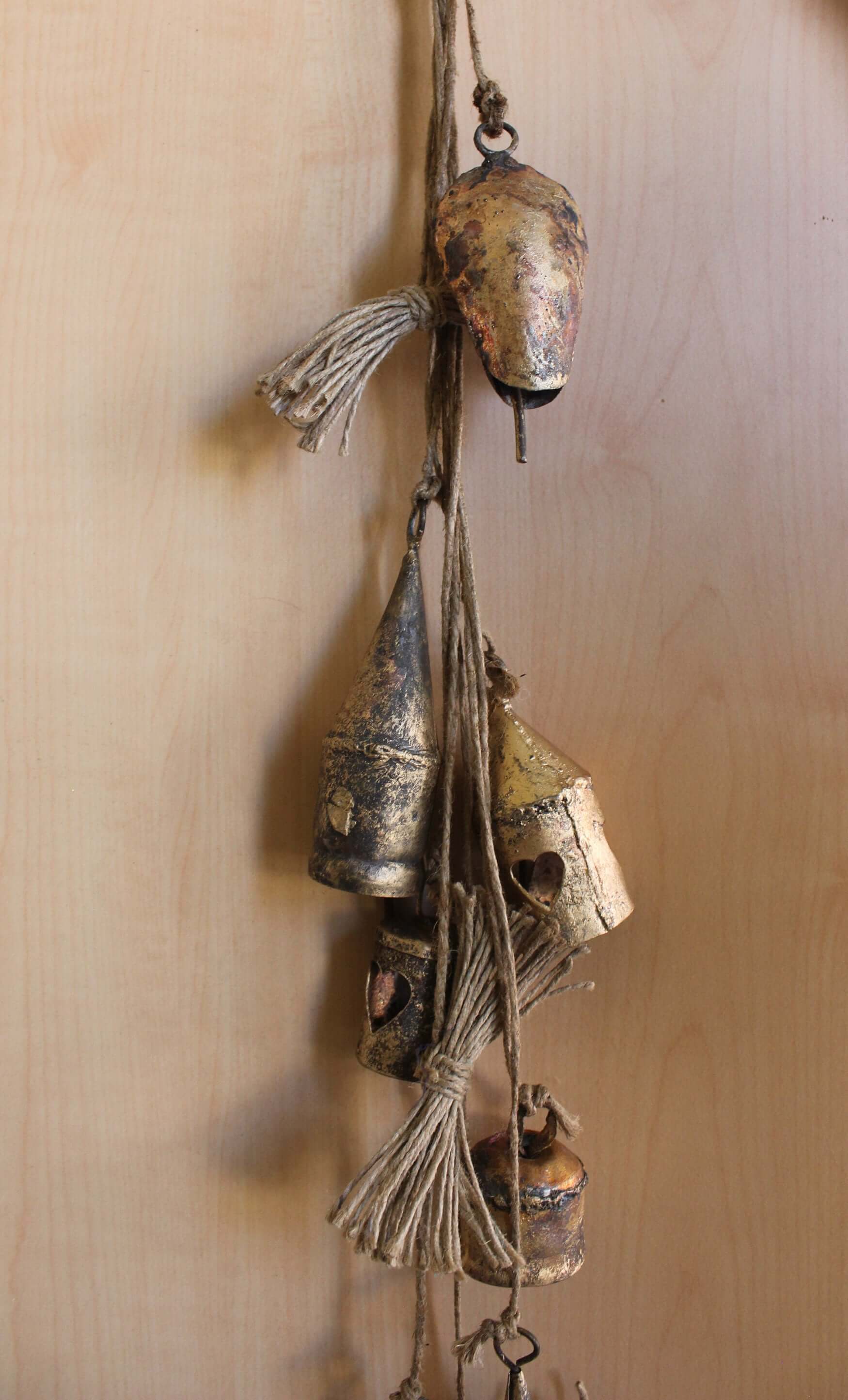 Shop our 100% recycled Witch Bells for a rustic Halloween vibe. Perfect for witchcraft supplies and charming decor.