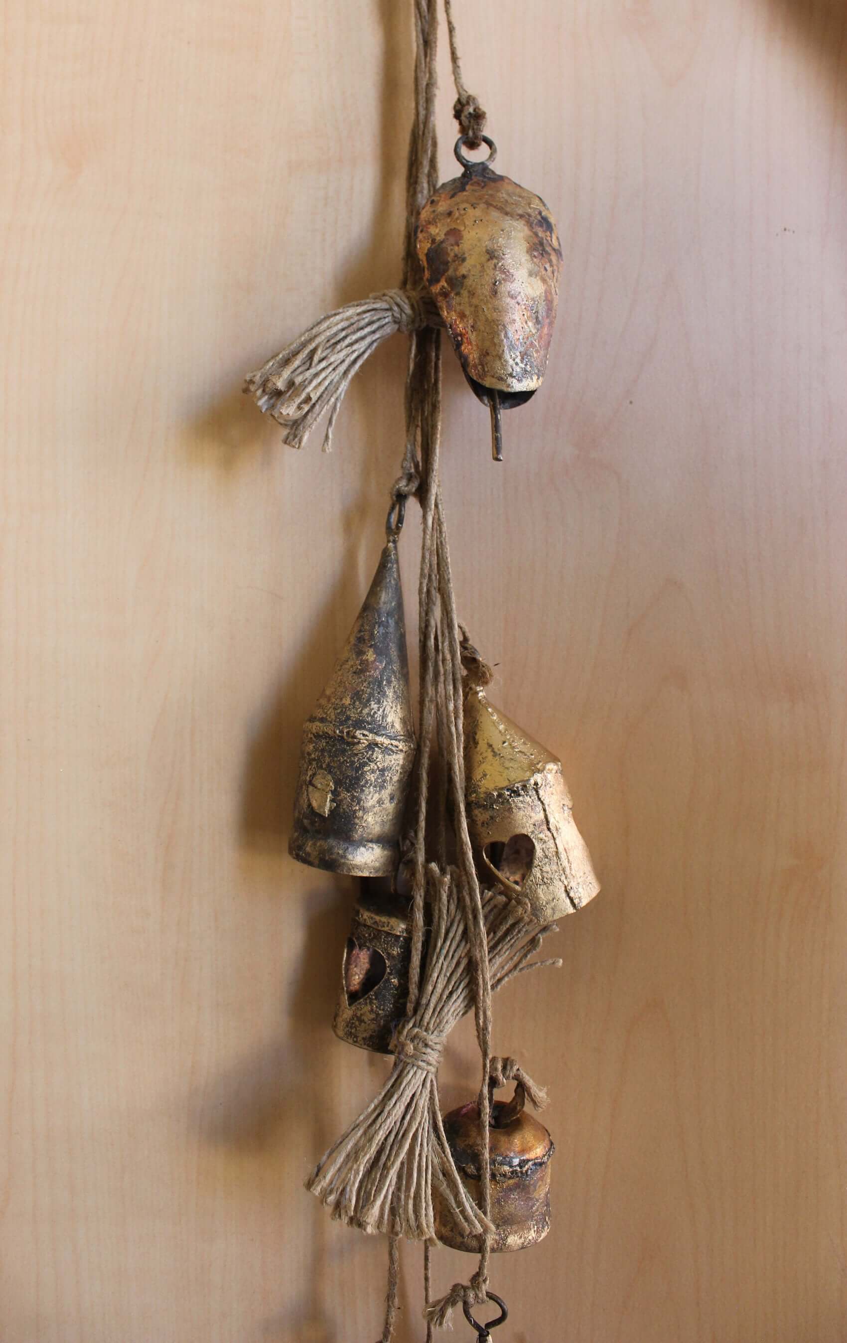 Shop our 100% recycled Witch Bells for a rustic Halloween vibe. Perfect for witchcraft supplies and charming decor.