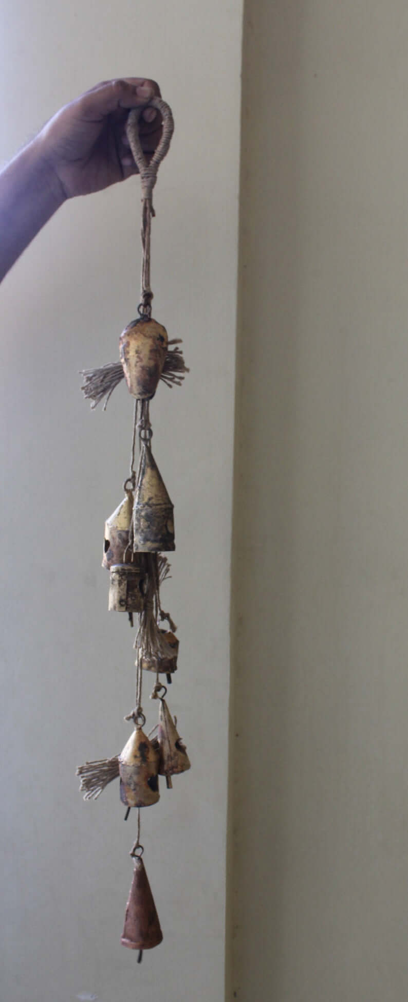 Shop our 100% recycled Witch Bells for a rustic Halloween vibe. Perfect for witchcraft supplies and charming decor.