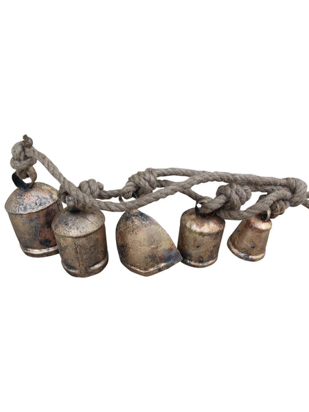 Rustic Cow Bells Hanging Chime Harmony Bells Wind chime Windchimes Patio Garden Outdoor Garden Decor