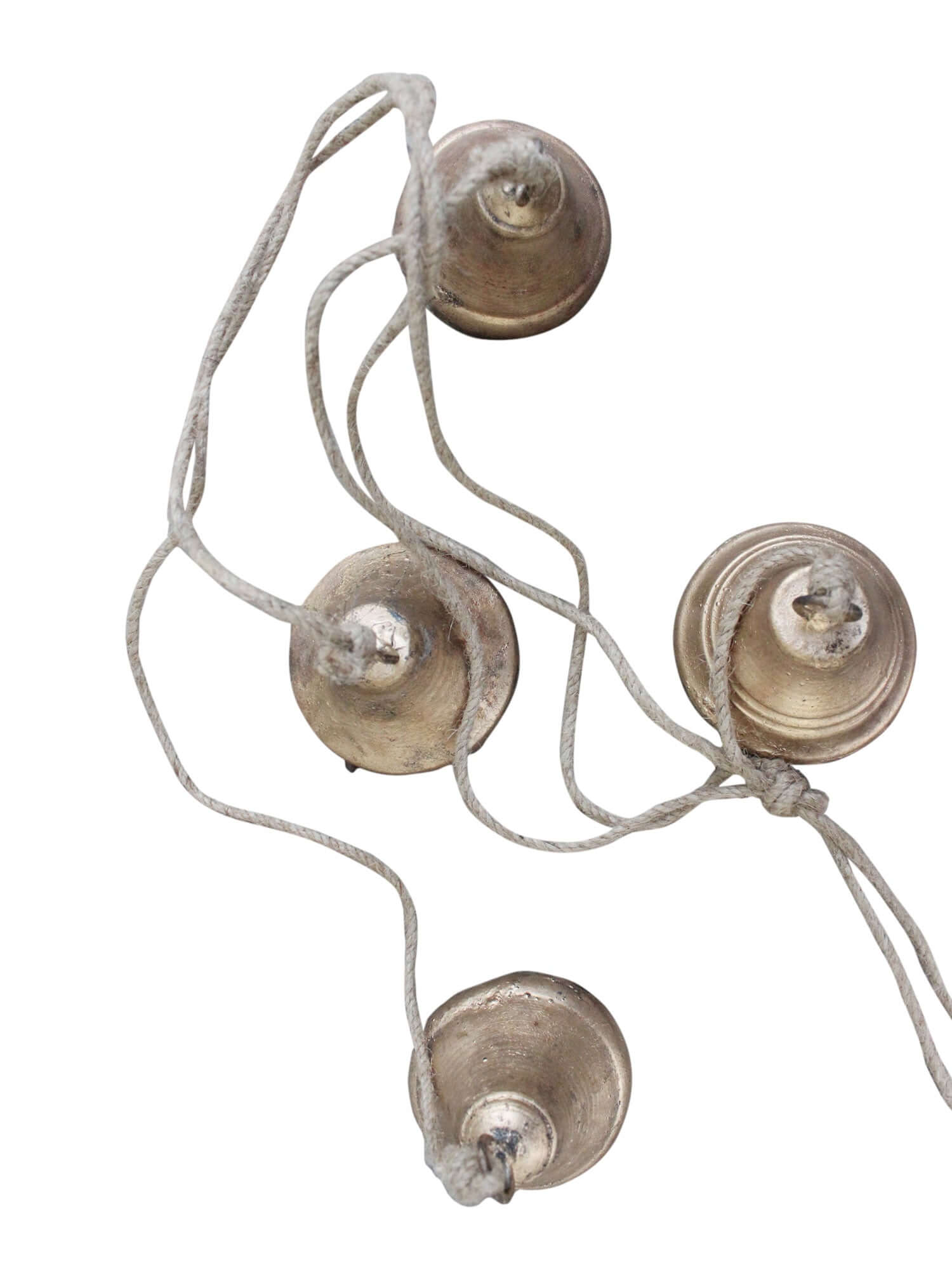 Rustic Iron Tin Bells Chime for Outdoor Decor