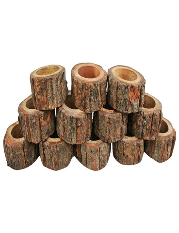 Wooden Napkin Rings Set