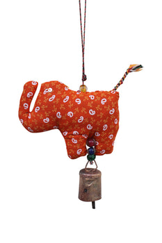 Wall Sculptures Elephant Chimes Wind chimes Home Ornaments 