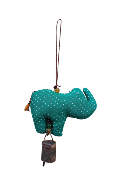 Elephant Theme Boho Decoration Handmade Indian Bells 