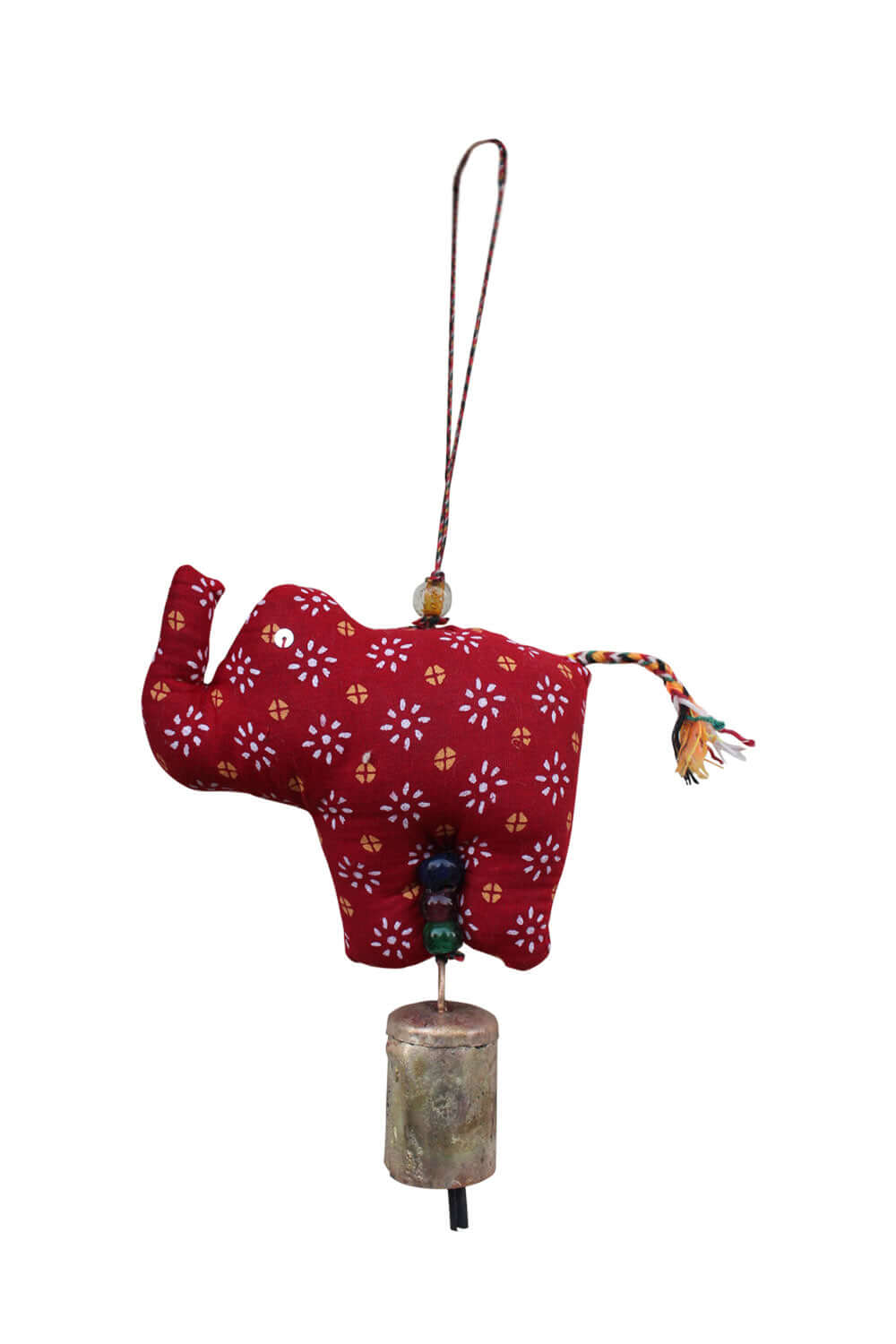 X mas tree ornaments elephant hanging chime gifts home ornaments 