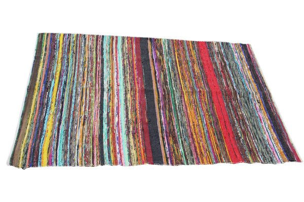 Recycled Fabric Handmade Rugs 