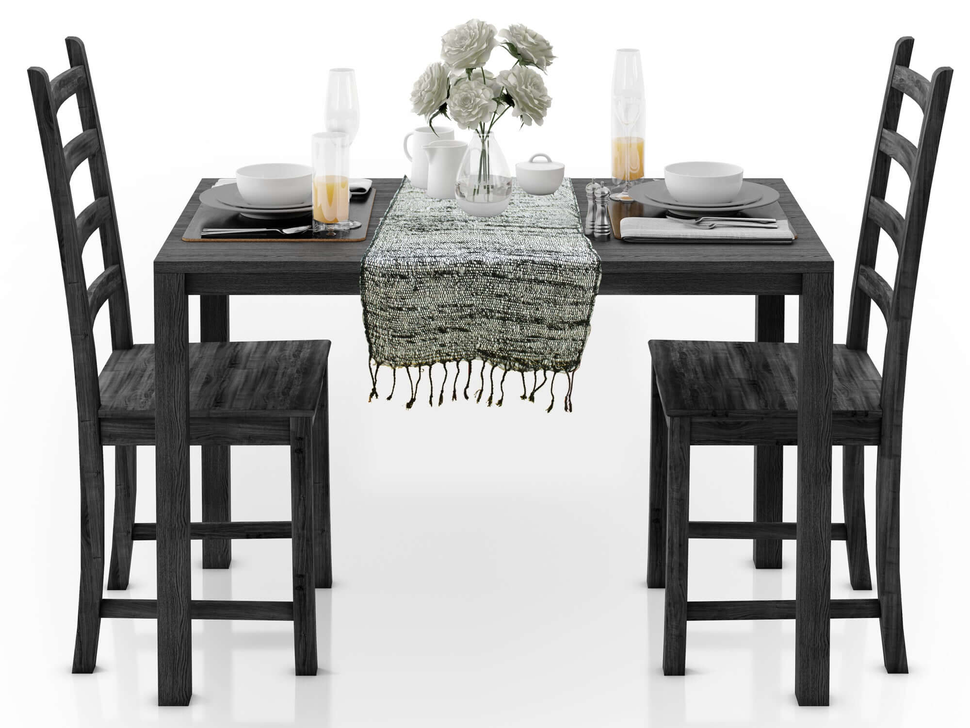 Cotton Banana Table Runner - 15 x 74 Inches